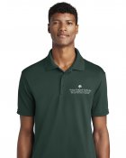 Barber National Institute Forest Green Polo with Locations - Men's